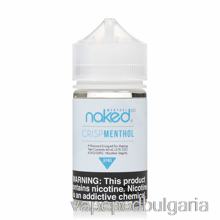 Vape Течности Crisp Menthol - Naked 100 Menthol - 60ml 12mg